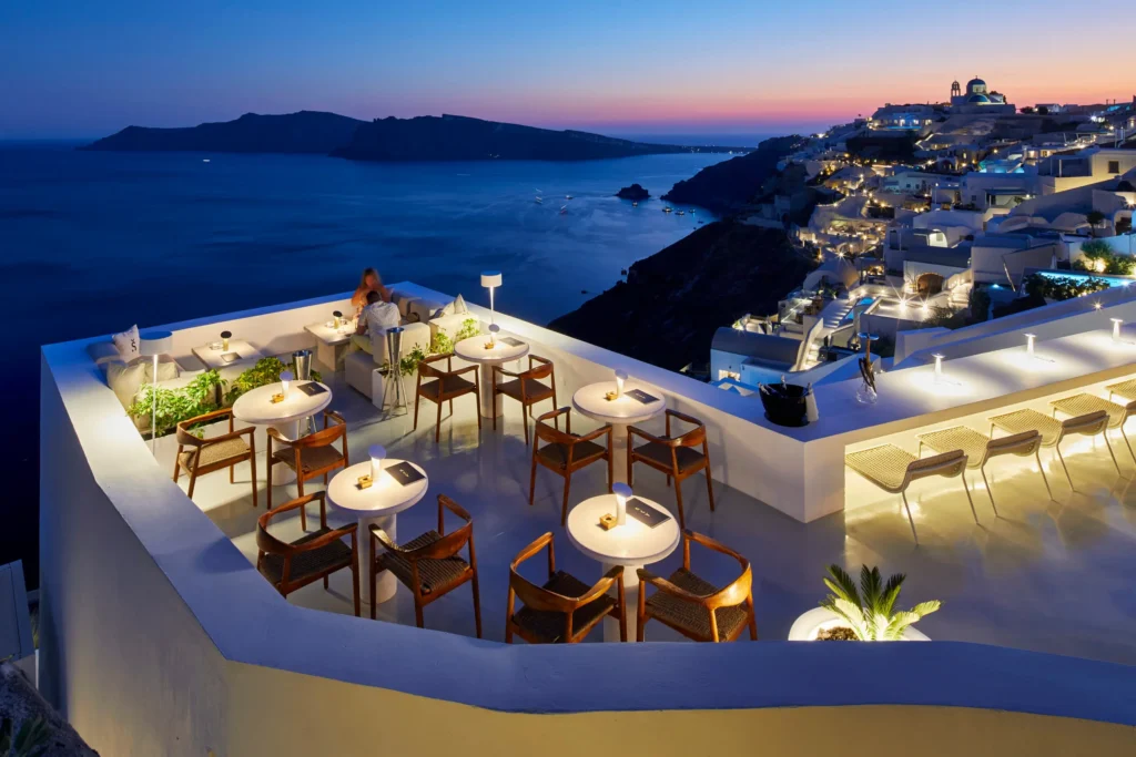 Saint Sky Bar Santorini