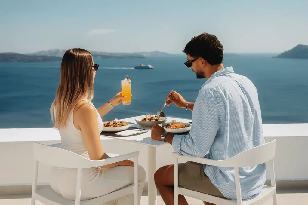 Trinity Restaurant Santorini